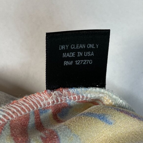 Suno Stretch Silk Floral Cut Out Sheath Dress Multicolor XS Party Cocktail - Picture 11 of 12